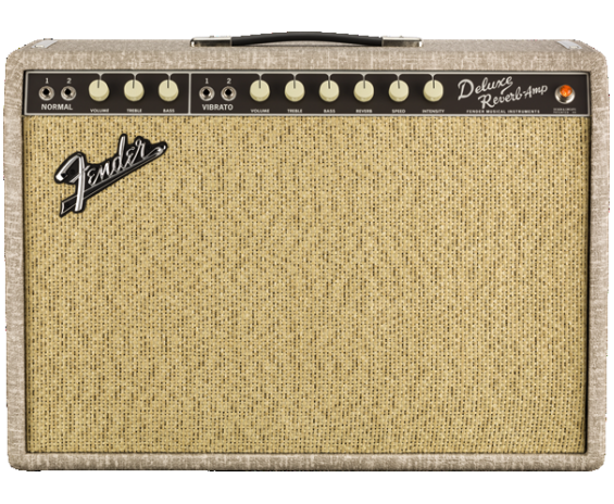Fender 65 Deluxe Reverb Fawn Greenback