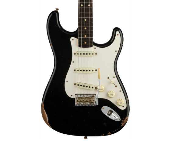 Fender 65 limited ed. 1959 Stratocaster relic, aged black