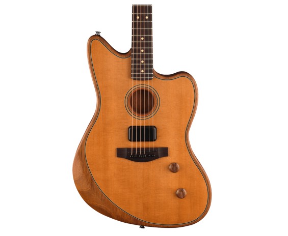 Fender Acoustasonic Standard Jazzmaster Aged Natural