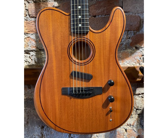 Fender American Acoustasonic Telecaster Mogano Natural