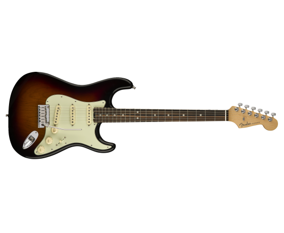 Fender American Elite Stratocaster Ebony 3-Color Sunburst