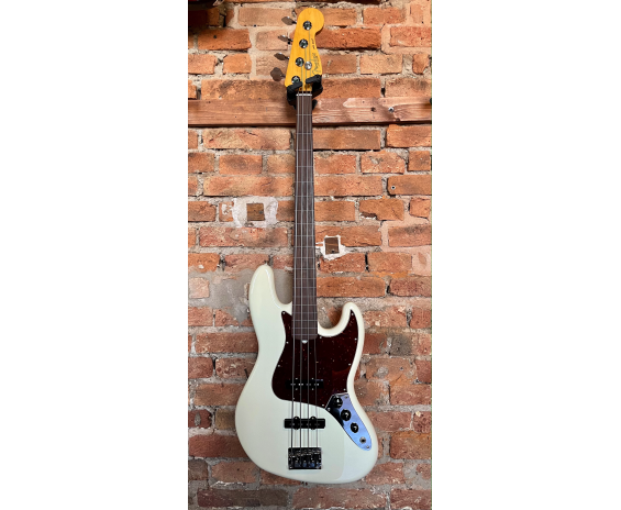 Fender American Professional II Jazz Bass Fretless Fretless Olympic White