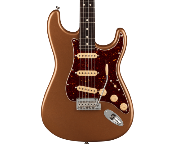 Fender American Professional II Stratocaster Firemist Gold