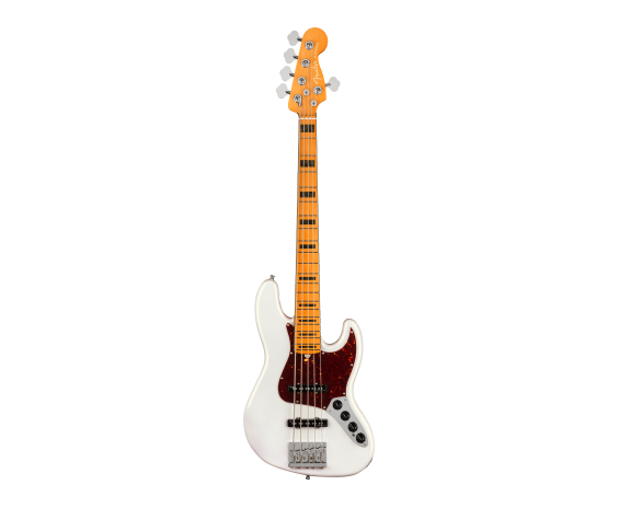 Fender American Ultra Jazz Bass 5 MN Arctic Pearl