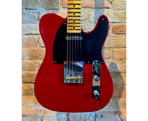 Fender Custom Shop 52 Telecaster Journeyman Relic Dakota Red