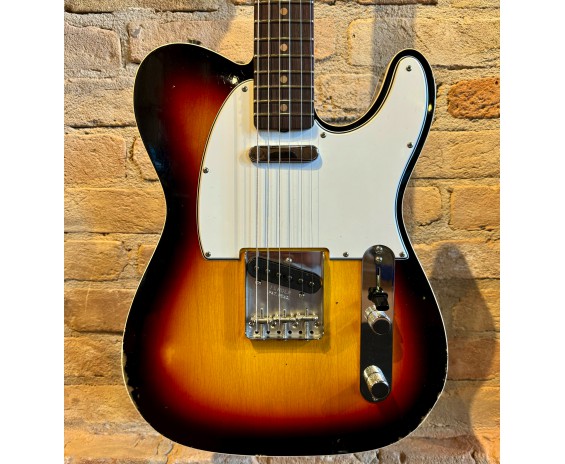 Fender Custom Shop 60 Telecaster Custom Relic 3-Tone Sunburst