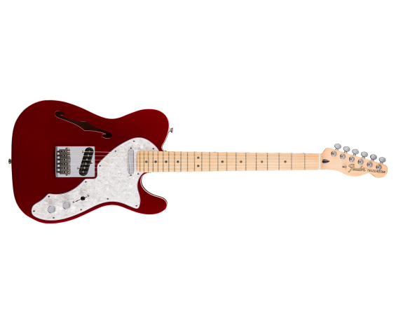 Fender Deluxe Telecaster Thinline MN Candy Apple Red
