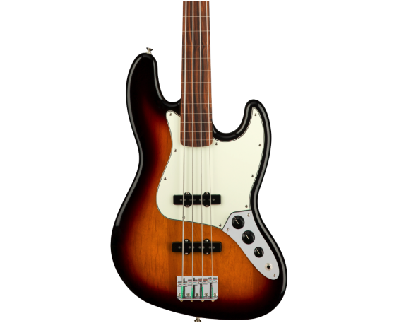 Fender Player Jazz Bass Fretless PF 3 Color Sunburst
