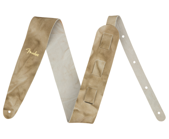 Fender Tie Dye Leather Strap, Natural