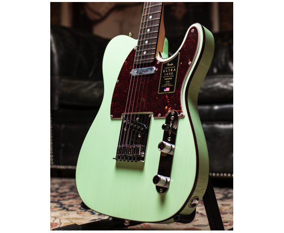 Fender Ultra Luxe Telecaster Transparent Surf Green