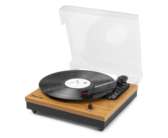 Fenton RP112L Record Player BT Wood