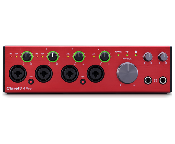 Focusrite Clarett+ 4Pre