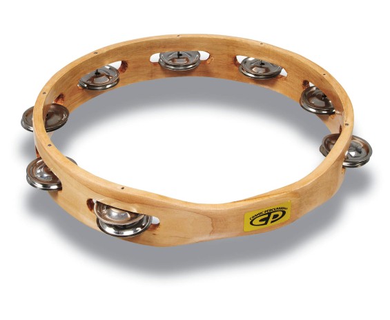 Latin Percussion CP389 - LP861252 - Tambourine senza pelle da 10