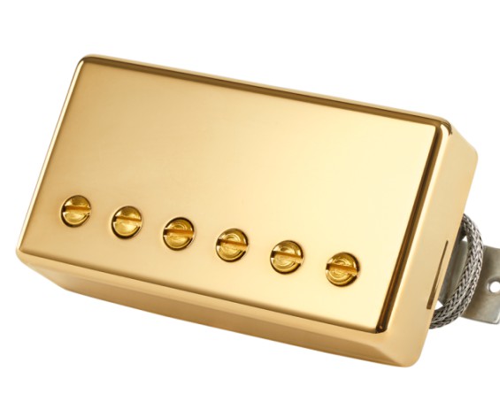 Gibson 57 Classic Plus Double Black, Gold Cover