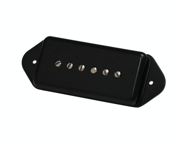 Gibson P-90 Dogear (Black Cover, 2-Conductor, Potted, Alnico 5, 8K)