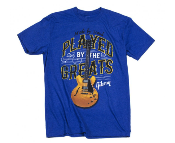 Gibson Played by the greats royal Blue