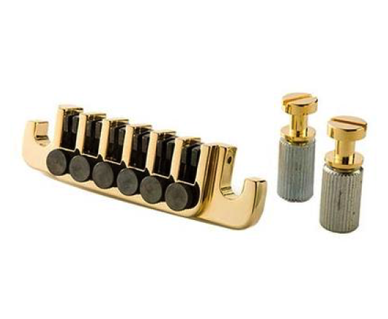 Gibson TP-6 Tailpiece Gold With studs & inserts PTTP-040