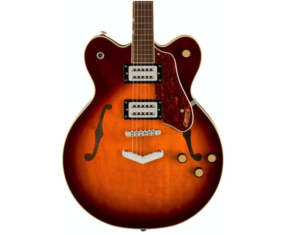 Gretsch G2622 Streamliner Center Block Double-Cut with V-Stoptail Broad’Tron BT-3S Pickups - Forge Glow