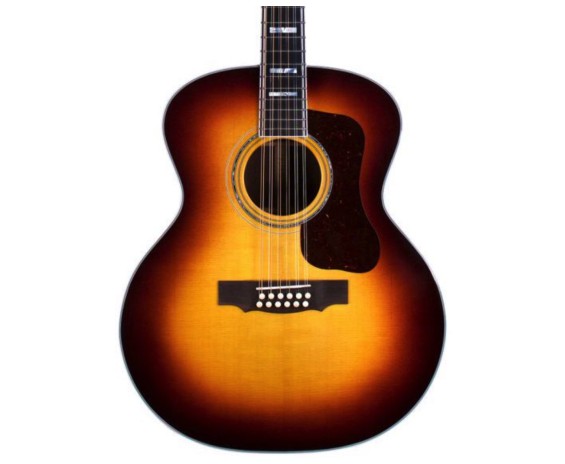 Guild F-512E ATB Antique Burst Nitro
