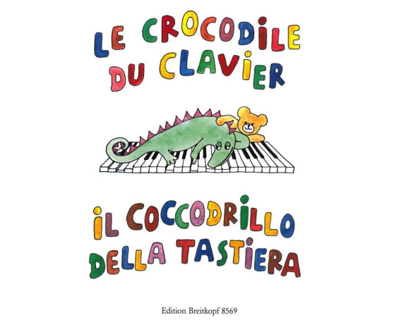Hal Leonard Le Crocodile du clavier / Il Coccodrillo...