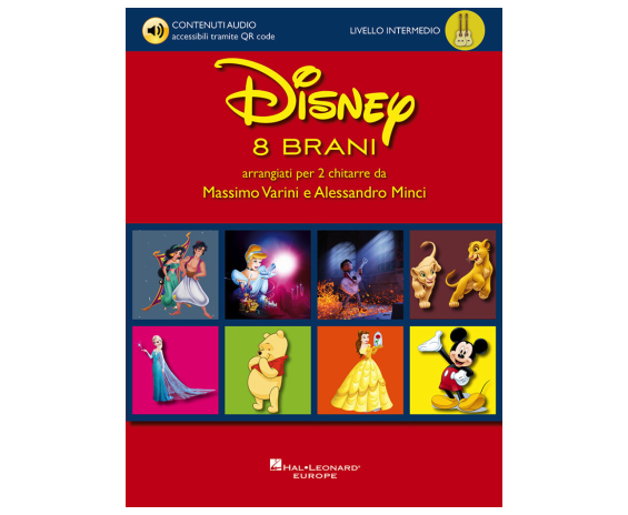 Hal Leonard Disney - 8 brani arrangiati per due chitarre