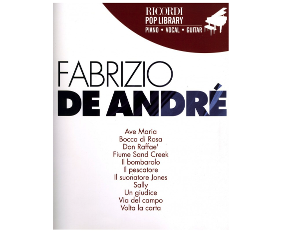 Hal Leonard Fabrizio De Andrè