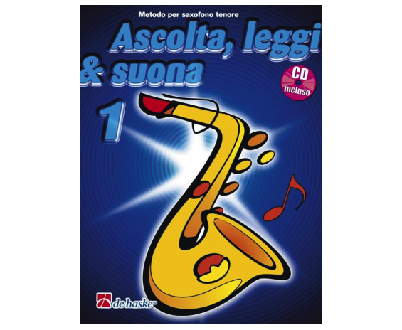 Hal Leonard Ascolta Leggi & suona Vol.1 Sassofono Tenore