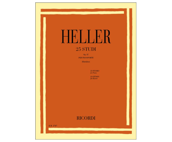 Hal Leonard 25 Studi op.47 Heller