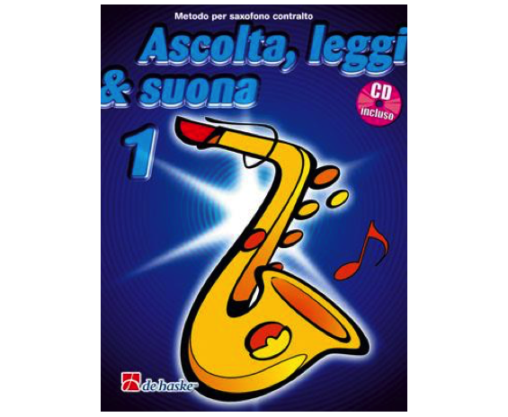 Hal Leonard Ascolta leggi & suona per sax contralto