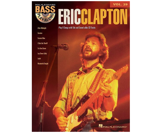 Hal Leonard Bass Play Along ERIC CLAPTON