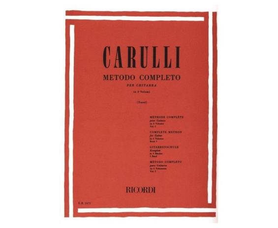 Hal Leonard Carulli Metodo Completo per chitarra vol.1