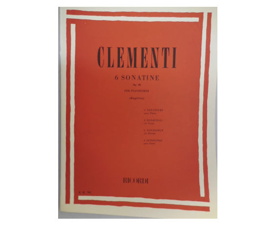 Hal Leonard Clementi 6 Sonatine op.36 per pianoforte