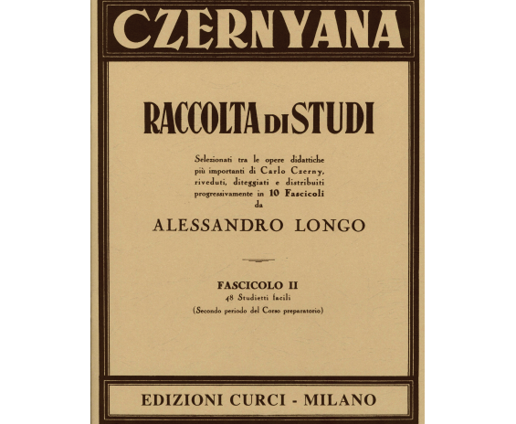 Hal Leonard Czernyana Raccolta di Studi