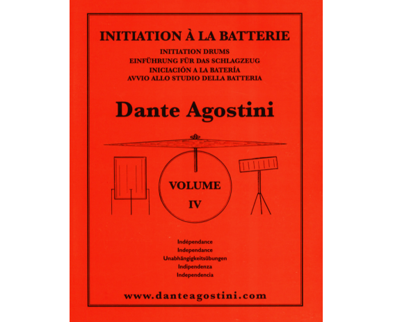 Hal Leonard Dante Agostini  - Methode de batterie V. 4
