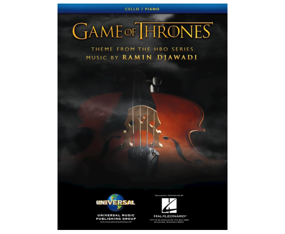 Hal Leonard Game Of Trones for Cell0/Piano