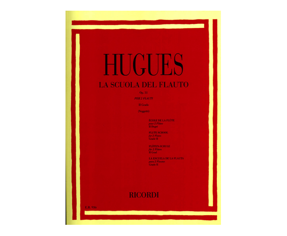 Hal Leonard Hugues La scuola del flauto op.51 II Grado