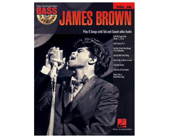 Hal Leonard James Brown Bass play along + CD