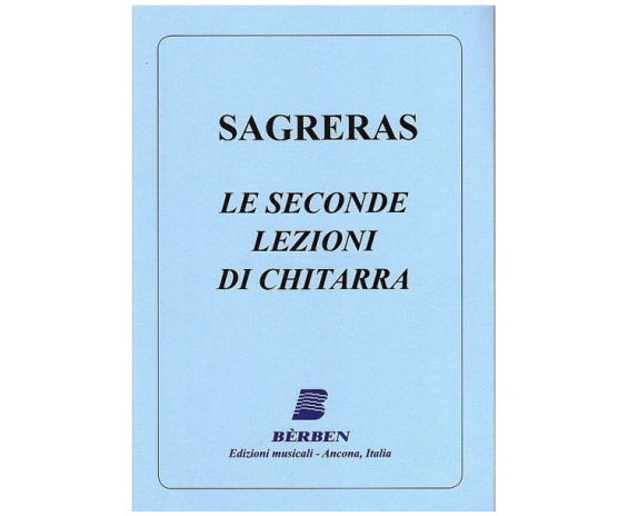 Hal Leonard E1212 Le seconde lezioni di chitarra Sagreras