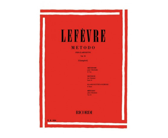 Hal Leonard Lefevre metodo per clarinetto vol. 2 BTS