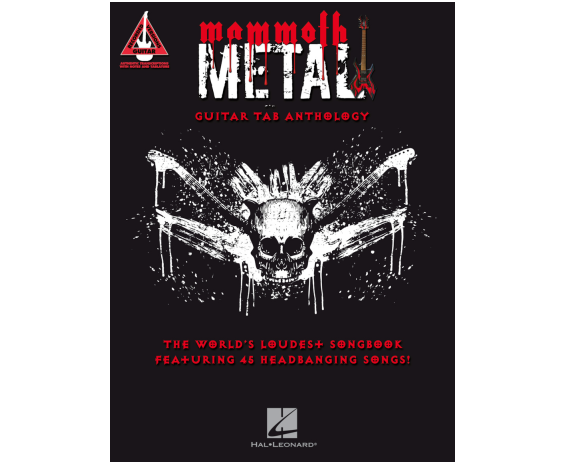 Hal Leonard Mammoth Metal Guitar Tab Anthology