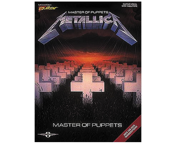 Hal Leonard Metallica - Master of puppets TAB