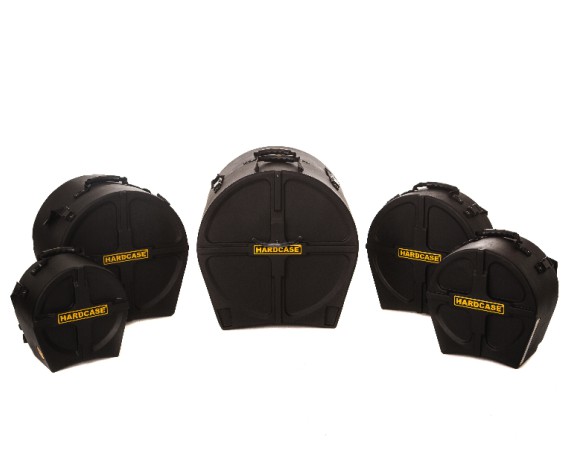 Hardcase HJAZZ - Set di Custodie Rigide per Batteria
