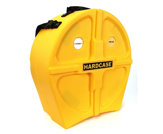 Hardcase HNP14S-Y - 14” Snare Drum Hard Case - Bright Yellow