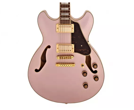 Ibanez AS73G RGF Rose Gold Metallic Flat