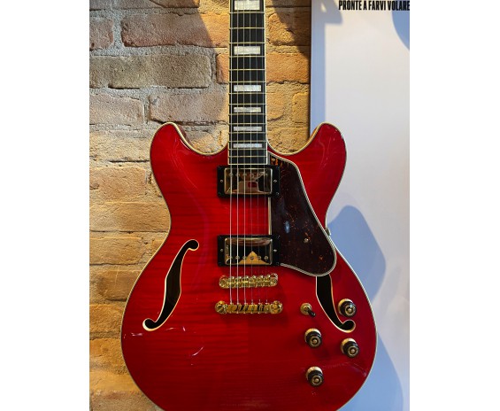 Ibanez AS93FM-TCD Transparent Cherry Red