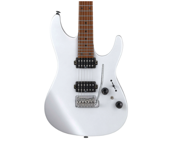 Ibanez AZ2402 PWF Pearl White Flat
