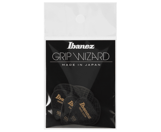 Ibanez PPA16HSGBK Grip Wizard Series Sand Grip 6-Pack Heavy