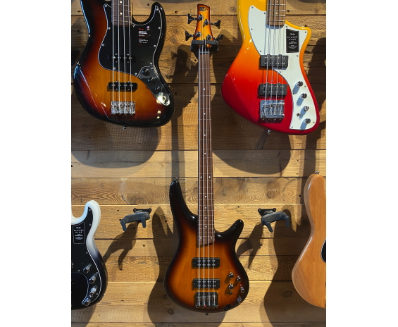 Ibanez SR370EF Fretless Brown Burst