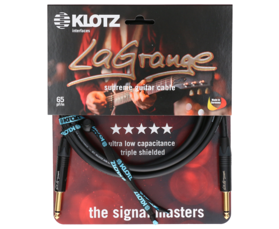 Klotz LAGPP LaGrange Supreme Guitar Cable 9mt