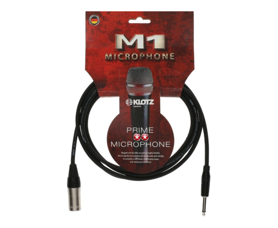Klotz M1MP1K0750 XLR M.-Jack unbalanced Cable 7.5mt